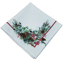 Kit 4 Guardanapos de Tecido Guirlanda Rústica 40cmx40cm