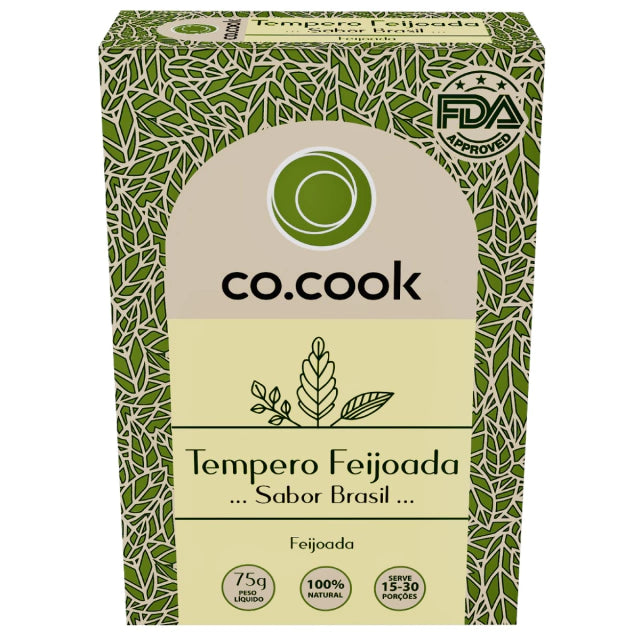 CoCook Caixa 20 Pack EspeciariaNatural Tempero Feijoada Sabor Brasil 75g