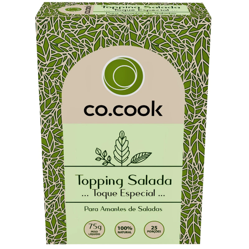 CoCook Caixa 20 Pack Topping Molho Natural Salada 150g