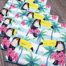 Kit 4 Guardanapo de Tecido Tucano Palmeira 40cmx40cm