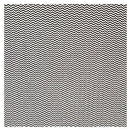 Kit 4 Guardanapos de Tecido Chevron Branco Preto Algodão 39cmx39cm