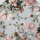 Set of 4 Vintage Blue Floral Placemat Covers by Charlô, 35cm x 35cm