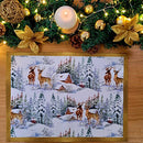 Kit 4 Jogos Americanos Rena Natal 43CMX34CM