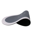 Tapete Superabsorvente de Secagem Rapida Antiderrapante Redondo Cor:Cinza (STO14