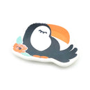 Mini Prato Porta Jóia Cerâmica Tucano