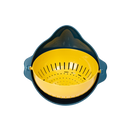 Escorredor de Macarrão Frutas Giratório Duplo