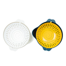 Escorredor de Macarrão Frutas Giratório Duplo