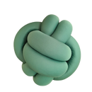 Almofada 27003verdebandeira de Nó Escandinavo Nozinho Decorativo 35cm Verde Ban