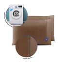 Par 62005marrom Par de Fronhas Prime Marrom 62005