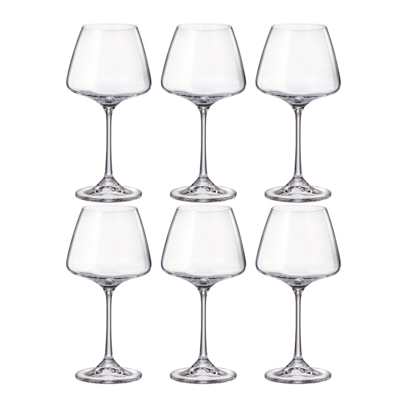 Set 6 Taças Para Vinho Branco Corvus 350ml Bohemia Crystalite