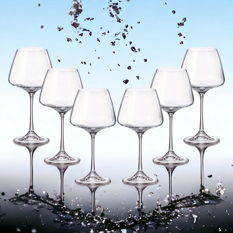 Set 6 Taças Para Vinho Branco Corvus 350ml Bohemia Crystalite