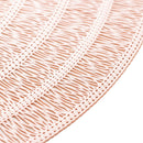 Kit 4 Jogo Americano Rose 38cm Lyor