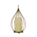 Trio de Castiçal Dourado Veneza We Make