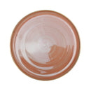 Sousplat Gaia Rosa Com Borda Dourada 25,2x2,5cm