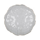 Sousplat Brisa Transparente Dourado 26x2cm