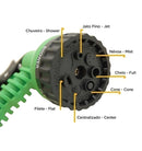 Expandable Magic Hose 15m with 7-Jet Spray Gun | Compact and Tangle-Free