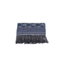 Manta Para Sofá Com Franja Luxor 1 Peça 2,10m x 1,35m 60% Algodão / 40% Poliéster Tecido Jacquard