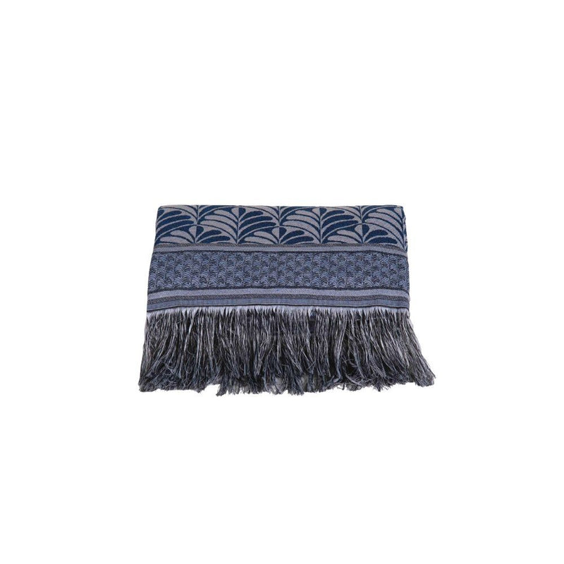 Manta Para Sofá Com Franja Luxor 1 Peça 2,10m x 1,35m 60% Algodão / 40% Poliéster Tecido Jacquard