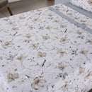 Jogo de Lençol Encantare Ponto Palito Estampado Completo 4 Peças King 80% Algo