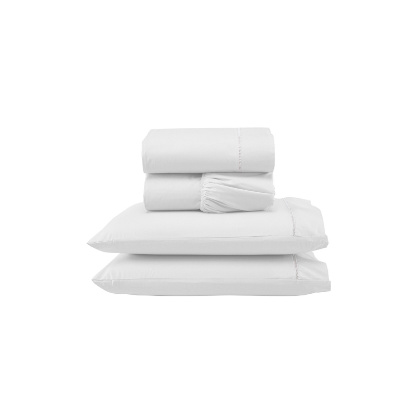 Jogo de Lençol Versatile Ponto Palito Completo 4 Peças Casal Micropercal  - Br