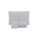 Jogo de Lençol Versátil Ponto Palito Simples 3 Peças King Micropercal (VED523