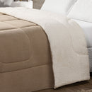 Coberdrom Cobertor Queen 1 Peça Maya Manta Soft e Sherpa de Carneiro 100% Poliéster (105)