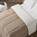 Coberdrom Cobertor Queen 1 Peça Maya Manta Soft e Sherpa de Carneiro 100% Poliéster (105)