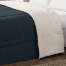 Coberdrom Cobertor Queen 1 Peça Maya Manta Soft e Sherpa de Carneiro 100% Poliéster (105)