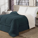 Coberdrom Cobertor Queen 1 Peça Maya Manta Soft e Sherpa de Carneiro 100% Poliéster (105)