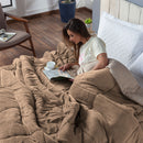 Coberdrom Dupla Face Cama Queen Manta Soft e Tecido Cold (auto-sku-547)