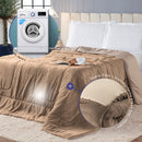 Coberdrom Dupla Face Cama Queen Manta Soft e Tecido Cold (auto-sku-547)