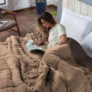 Coberdrom Dupla Face Cama Queen Manta Soft e Tecido Cold (auto-sku-547)