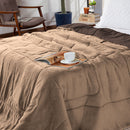 Coberdrom Dupla Face Cama Queen Manta Soft e Tecido Cold (auto-sku-547)