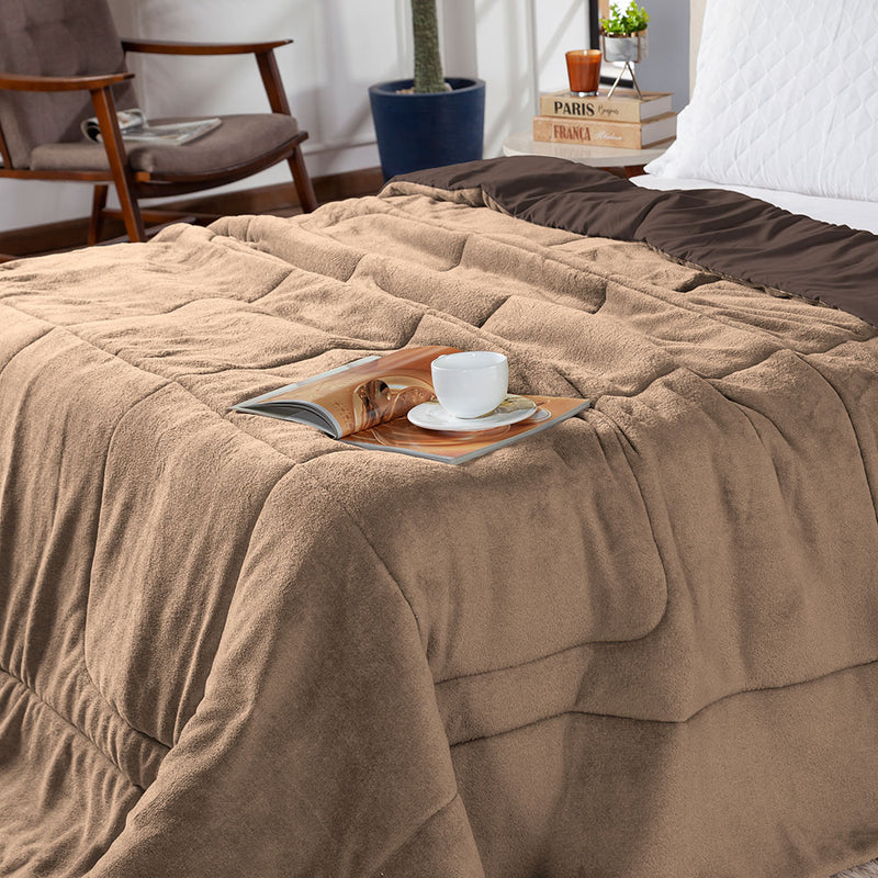 Coberdrom Cobertor Queen 1 Peça Cold 100% Poliéster (101)