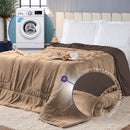 Coberdrom Dupla Face Cama Queen Manta Soft e Tecido Cold (auto-sku-547)