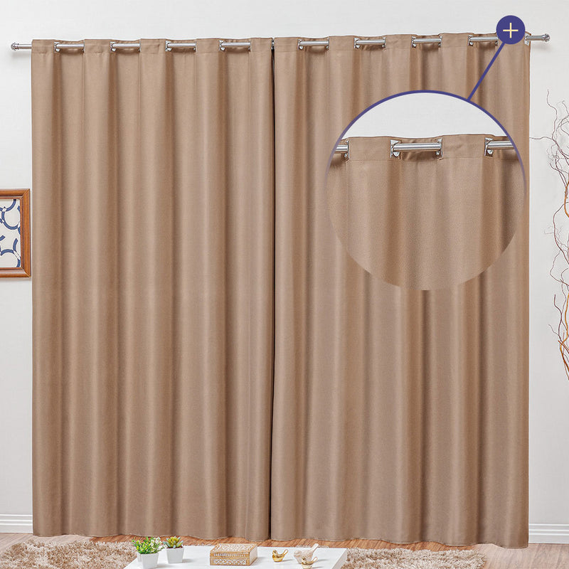 Cortina 3 Metros Blackout Cortaluz 100% Poliéster