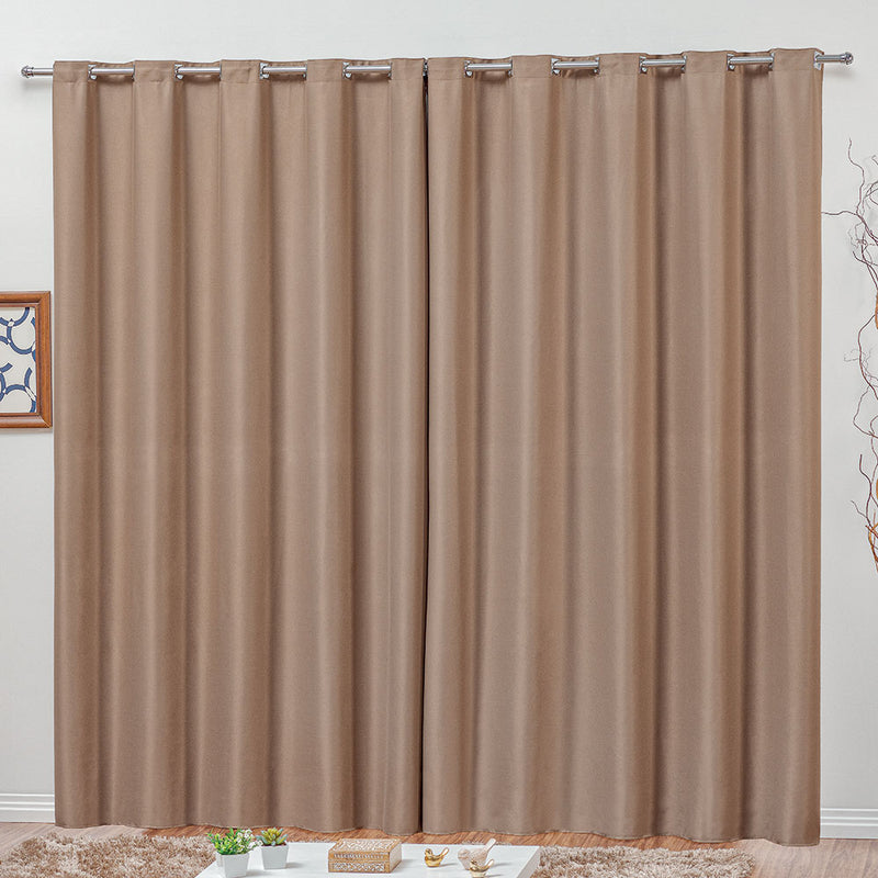 Cortina 3 Metros Blackout Cortaluz 100% Poliéster