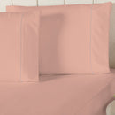 Jogo de Lençol Casal Queen 3 Peças Laura 100% Poliéster 200 Fios Cor:Rosê (M