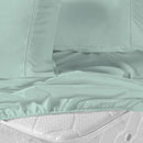 Jogo de Lençol Casal Queen 3 Peças Laura 100% Poliéster 200 Fios Cor:VerdeTif