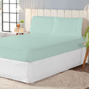 Jogo de Lençol Casal Queen 3 Peças Laura 100% Poliéster 200 Fios Cor:VerdeTif