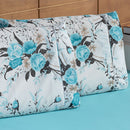 Jogo de Lençol Casal Padrão 3 Peças Esmeralda 100% Algodão Percal 150 Fios C