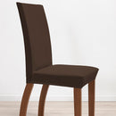 Kit 06 Capas Para Cadeiras 6 Lugares Malha Gel 100% Poliéster Cor:Tabaco (119-2