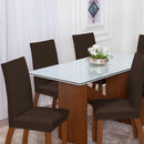 Kit of 6 Chair Covers for 6-Seater Chairs, Gel Mesh, 100% Polyester (119) 