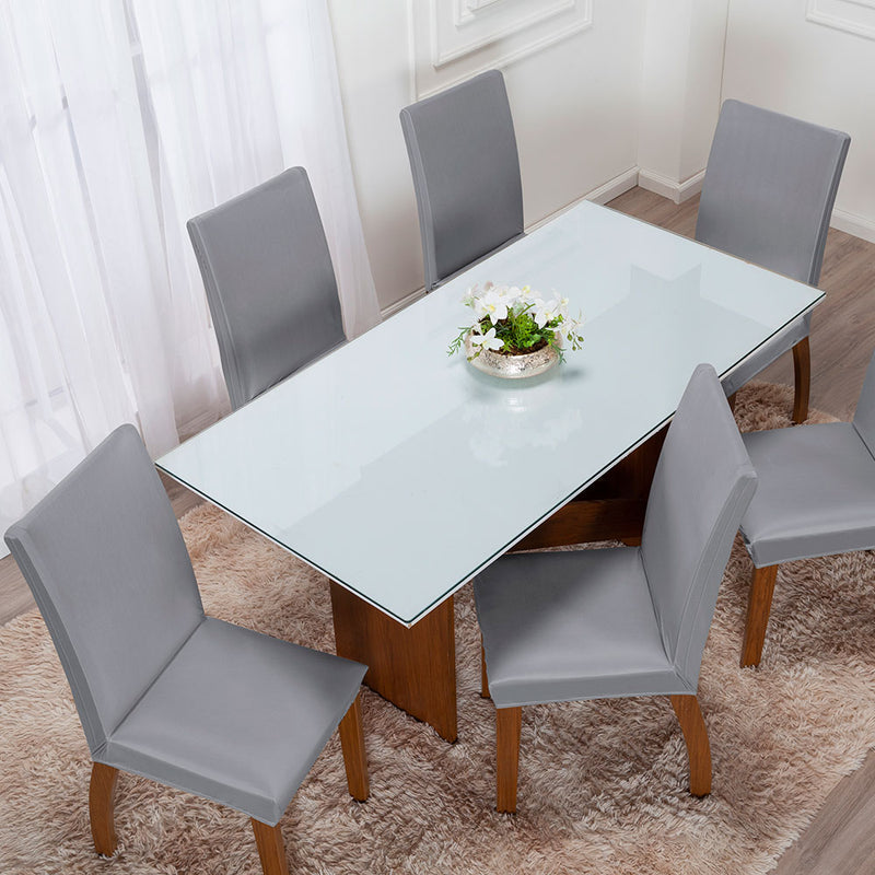 Kit 04 Capas de Cadeira Ajustável em Malha Gel com Elástico (auto-sku-544)