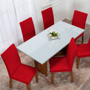 Kit of 6 Chair Covers for 6-Seater Chairs, Gel Mesh, 100% Polyester (119) 