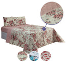 Kit Cobre Leito e Jogo de Lençol Casal 4 Peças Esmeralda 100% Algodão Percal