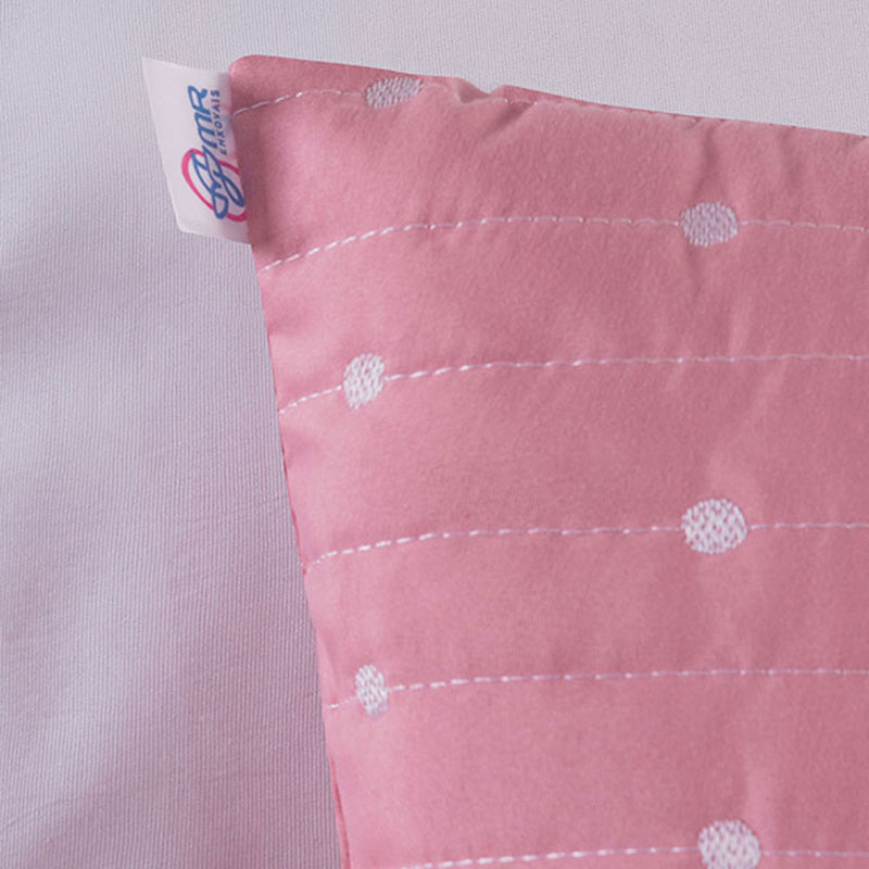 Kit Cobre Leito Solteiro 4 Peças Bordado Urbany 100% Poliéster Hipercal 400 Fi