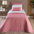 Kit Cobre Leito Solteiro 4 Peças Bordado Urbany 100% Poliéster Hipercal 400 Fi