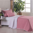 Kit Cobre Leito Solteiro 4 Peças Bordado Urbany 100% Poliéster Hipercal 400 Fi