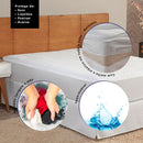 Protetor de Colchão Matelado Impermeável King 1 Peça 100% Poliéster - Branco
